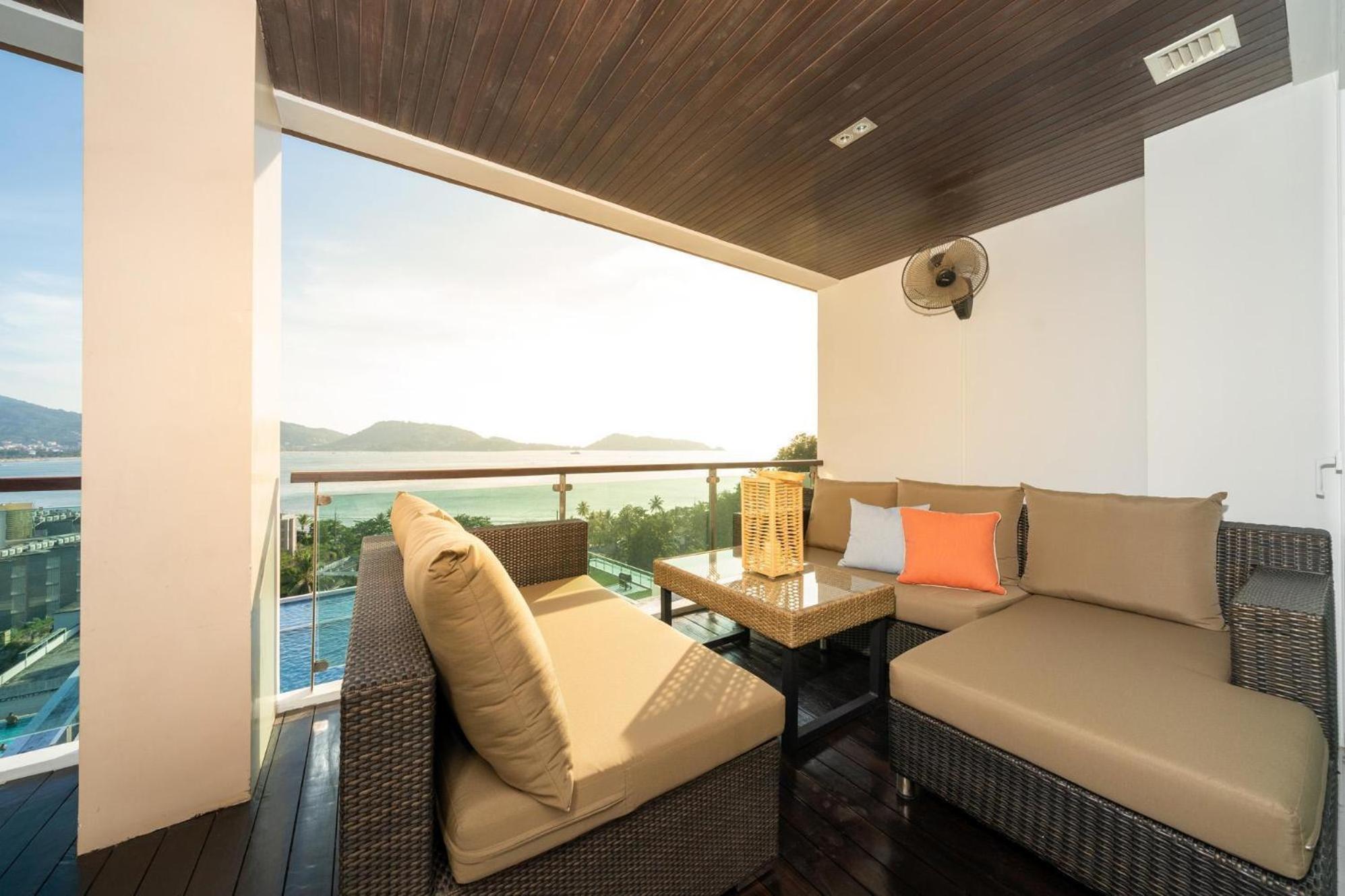 Stylish With Pool Table & Sea View Apartment Patong